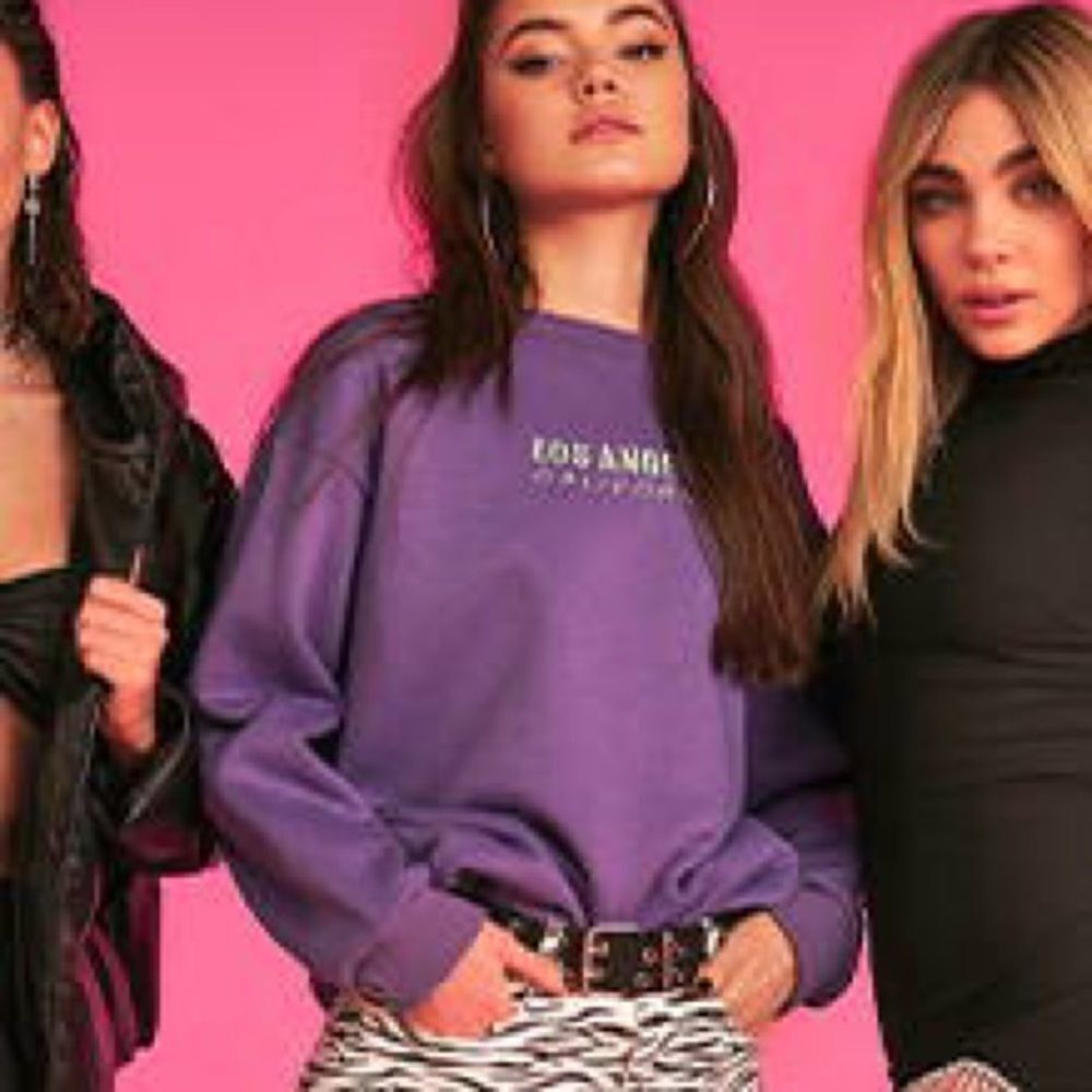 Urban Outfitters Adika Purple Los Angeles Hoodie